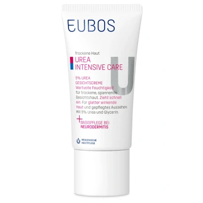Abbildung von Eubos UREA Intensive CARE 5% Gesichtscreme Gesichtscreme, Damen, Größe: 50 ml, Weiß