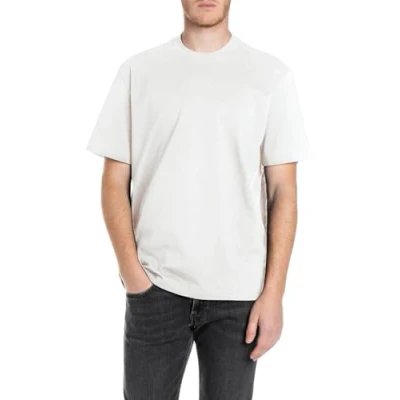 Abbildung von Replay Tshirt basic, Herren, Größe: Small, Natural white