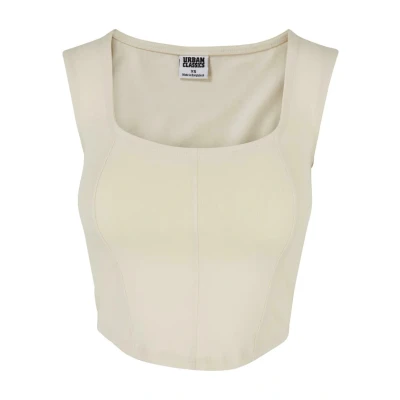 Abbildung von Urban Classics Short Corsage Top, Damen, Größe: 4XL, Whitesand