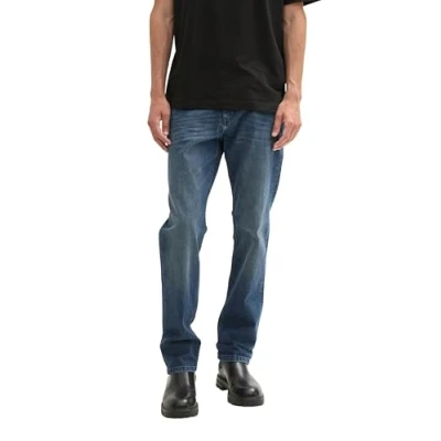 Abbildung von TOM TAILOR Herren Josh Regular Slim Jeans mit Stretch,10281 mid Stone wash Denim, 29/30