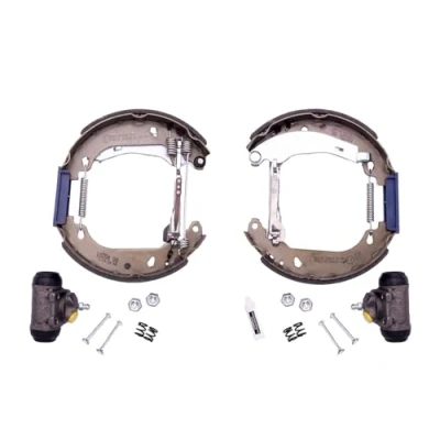 Abbildung von HELLA Shoe Kit Pro 8DB 355 003 751 Bremsensatz, Trommelbremse mit Radbremszylinder RENAULT: Super 5 Schrägheck