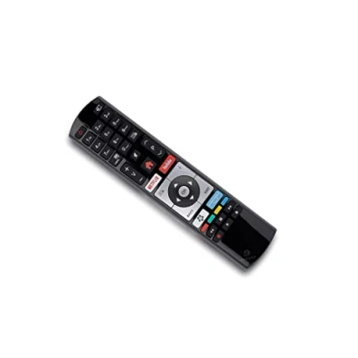 Abbildung von Dakana Ersatz Fernbedienung für Telefunken RC4318P / RC4318 Finlux Vestel Edenwood 4K Ultra HD mit YouTube Netflix Tasten Fernseher Receiver TV Remote Control vorkonfiguriert und sofort einsatzbereit