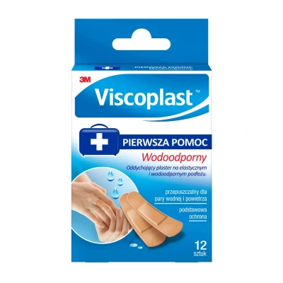 Abbildung von Wasserdichte Pflaster VISCOPLAST, Farbmix, 12 Stk., 1 Stk.