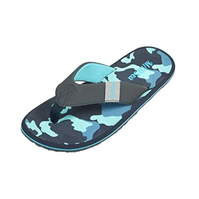 Abbildung von Madsea Beach Pantolette Zehentrenner, Herren, Größe: 42, Blau/camouflage Schuhe