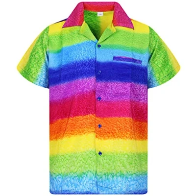 Abbildung von Funky Hawaiihemd,Rainbow,XL