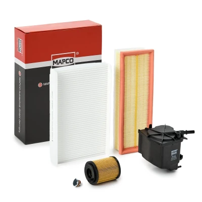 Abbildung von MAPCO 68401 Filter Satz mit Ölablassschraube mehrteilig PEUGEOT: 307 Schrägheck