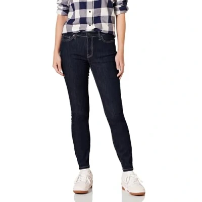 Abbildung von Amazon Essentials Damen Skinny Jeans, Schwarze Spülung, 40 Kurz