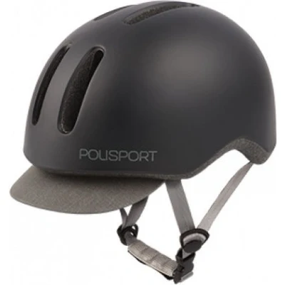 Abbildung von Fahrradhelm Polisport Commuter L (58 61cm) Mattschwarz/Grau