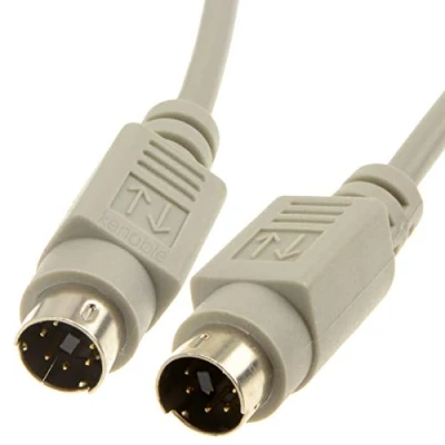 Abbildung von PS/2 Switchbox Kabel 6 Polig mini DIN Männlich Stecker Zum 5 m [5 Meter/5m]