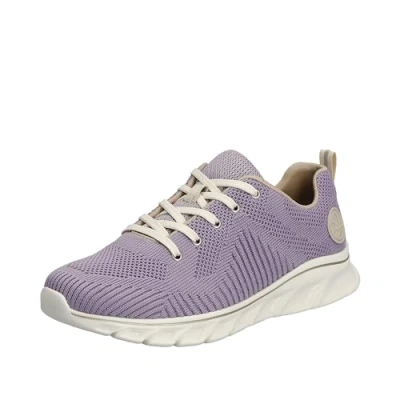 Abbildung von Rieker Damen 54022 Sneaker, Lila, 40 EU