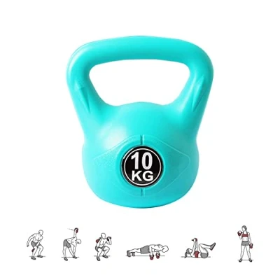 Abbildung von MAGIC SELECT 10 kg Kettlebell Gewicht mit Ergonomischem Griff, Hantel für Muskeltraining zu Hause und im Fitnessstudio.