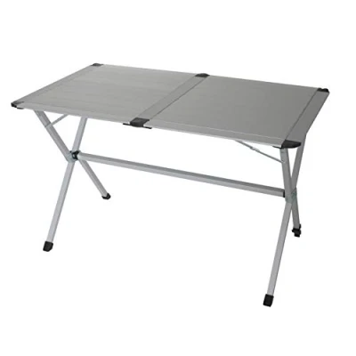 Abbildung von Euro Trail Tische Aluminium Rolltisch St Pierre M 110 x 70 cm Höhe, 71786