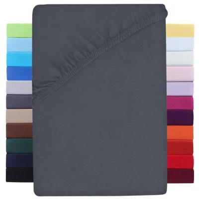Abbildung von Spannbettlaken WASSERBETT Jersey Spannbettlaken, NatureMark, Baumwollmischung, Gummizug: rundum, Baumwolle mit Elasthan, sehr robust, 180x200 200x220 cm +40 Steg