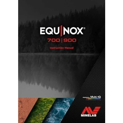 Abbildung von Minelab Equinox 700 &amp; 900 Instruction Manual: and Manual PRINTED