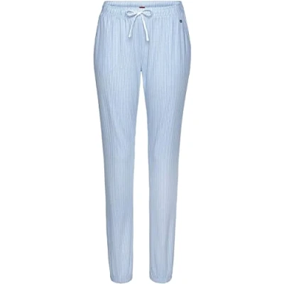 Abbildung von s.Oliver Nachtwäsche Hose himmelblaugestreift, Damen, Größe: 40/42, Himmelblau gestreift