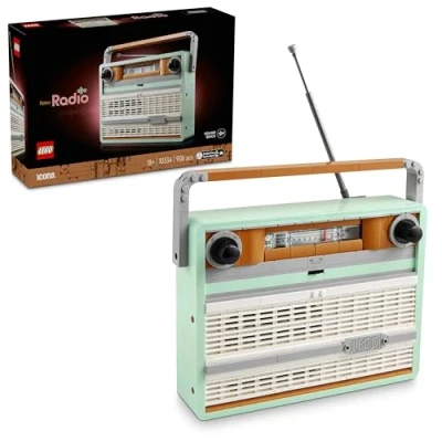 Abbildung von LEGO® Icons 10334 Retro Kofferradio Konstruktionsspielsteine