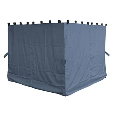 Abbildung von QUICK STAR 4 Seitenteile für Pavillon Paris 3x3m Seitenwand Platingrau