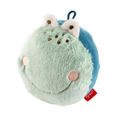Abbildung von sigikid Aktiv Frosch Kuscheltier für Kinder, Größe: One Size, Türkis