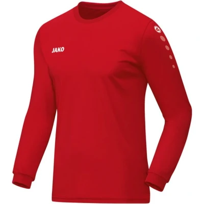 Abbildung von JAKO Herren Team (Langarm) Fußballtrikots, Sportrot, XXL EU