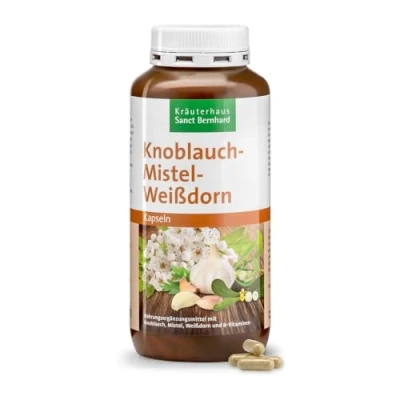 Abbildung von Sanct Bernhard Knoblauch Mistel Weißdorn Kapseln 480 St
