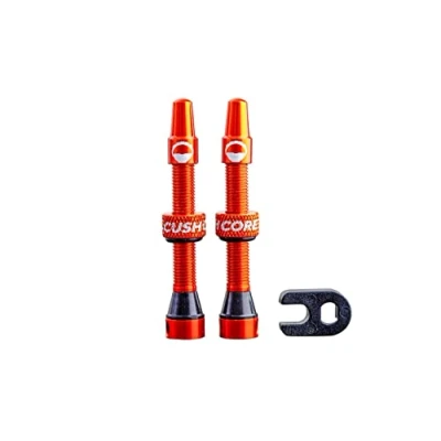 Abbildung von Cushcore Tubeless Ventil 44 mm (Paar) Orange