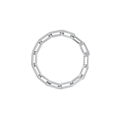 Abbildung von iXXXi Connect Verbundarmband Nienke Silber 19cm, Edelstahl, Kein Edelstein