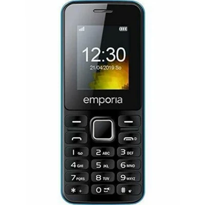Abbildung von Emporia MD212 Dual SIM schwarz/blau Seniorenhandy (4,57 cm/1,8 Zoll, 0,3 MP Kamera, Telefonbuch mit 300 Speicherplätzen)