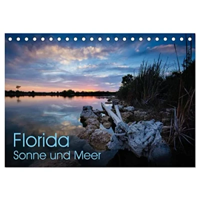 Abbildung von Florida. Sonne und Meer (Tischkalender 2025 DIN A5 quer), CALVENDO Monatskalender