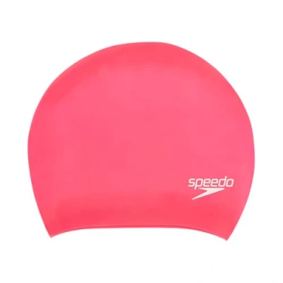 Abbildung von Speedo Unisex Long Hair Swimming Cap Swim Snag Free Easy On, Ecstatic, One Size