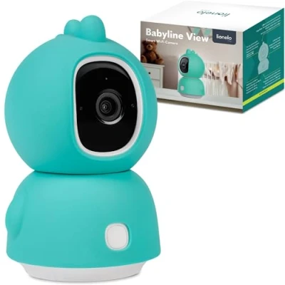Abbildung von lionelo Video Babyphone BABYLINE VIEW, Set, Drehbare Kamera mit Smartphone Ansicht/Bewegungserkennung