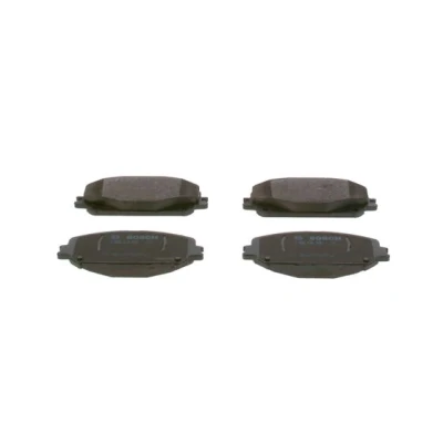 Abbildung von BOSCH 0 986 424 939 Bremsbelagsatz Low Metallic mit Anti Quietsch Blech, Montageanleitung RENAULT: Espace 5, Scénic IV, GRAND SCENIC 4
