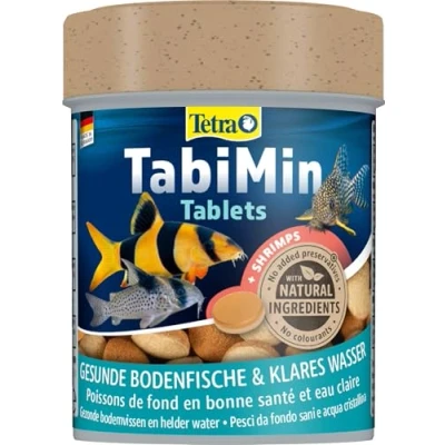 Abbildung von Tetra Tablets TabiMin Tabletten Fischfutter für alle Bodenfische, z.B. Welse, Schmerlen oder bodengründelnde Barben, 275 Dose