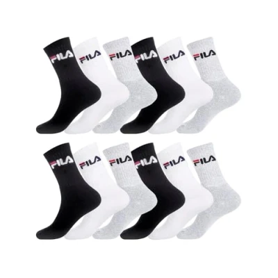 Abbildung von FILA Herren Fila/Am/Tnx12 Sportsocken, Mehrfarbig (Multicolore A Mc), 39 42 EU
