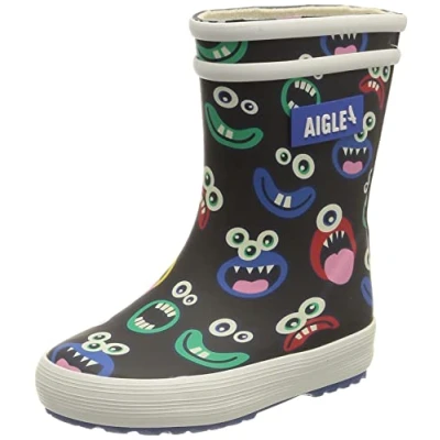 Abbildung von Aigle Unisex Baby FLAC PLAY2 Gummistiefel, MONSTRES, 23 EU