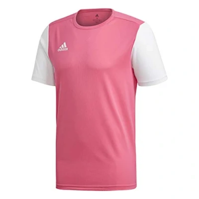 Abbildung von adidas Performance Estro 19 Fussball Sport Tshirt, Herren, Größe: XL, Solar pink/white