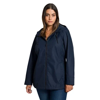 Abbildung von Ulla Popken, Damen, große Größen, HYPRAR Softshelljacke, wasserabweisend, Fleecefutter