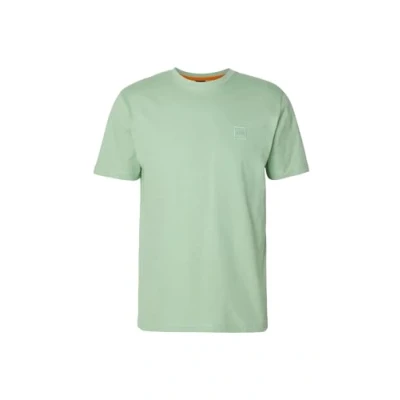 Abbildung von BOSS Tales Tshirt basic, Herren, Größe: Medium, Open green