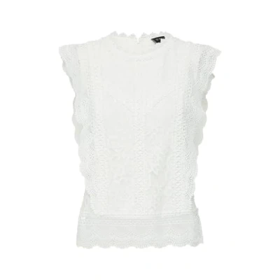Abbildung von s.Oliver Black Label ÄRMELLOSE Top, Damen, Größe: 46, Ecru