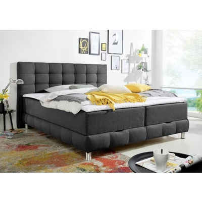 Abbildung von INOSIGN Boxbett Vaasa, mit Bettkasten &amp; Topper, in 4 Breiten, Überlänge 220 cm