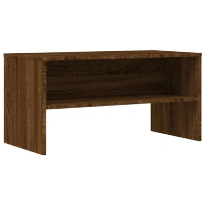 Abbildung von vidaXL TV Schrank Braun Eiche Optik 80x40x40 cm Holzwerkstoff
