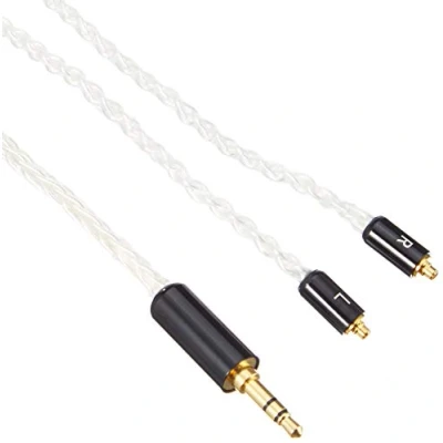 Abbildung von Delock Audio Kabel 3,5 mm 3 Pin Klinkenstecker zu 2 x MMCX Stecker 1,20 m