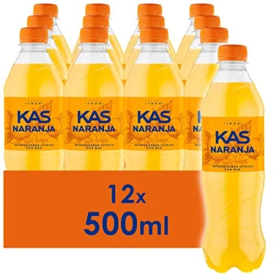 Abbildung von KAS Orange Erfrischung mit Geschmack Flasche 12 x 500 ml