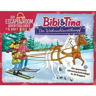 Abbildung von Bibi &amp; Tina Der Weihnachtswettkampf: Die spannende Adventsschnitzeljagd in 24 Etappen. Escape Room Adventskalender für Kinder ab 8 Jahren. Das perfekte Geschenk Rätselfans