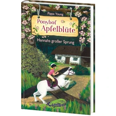 Abbildung von Ponyhof Apfelblüte (Band 24) Hannahs großer Sprung: Pferdebuch für Kinder ab 8 Jahren Das perfekte Geschenk alle Pferdefans