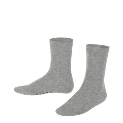 Abbildung von Falke Cotton Finesse UNI Socken für Kinder, Größe: 39 42, Concrete mel