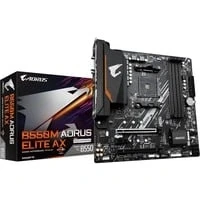 Abbildung von Gigabyte B550M AORUS Elite AX (AM4/AMD/B550/Micro ATX/Single M.2/SATA 6Gb/s/USB 3.2 Gen 1/Realtek GbE LAN/PCIe 4.0/Motherboard)