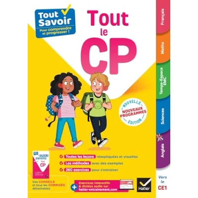 Abbildung von Tout Savoir CP en un: cours, méthodes et exercices dans toutes les matières