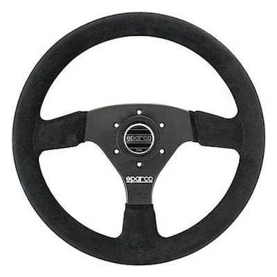 Abbildung von Sparco 015R323PSNR Rennlenkräder, 323 Bestritten, Durchmesser 30 mm Unique Schwartz