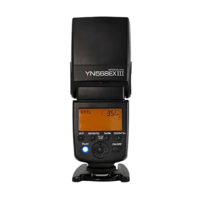 Abbildung von Yongnuo YN568EX III Wireless Master und Slave TTL Flash Speedlite mit High Sync für Canon DSLR Kamera