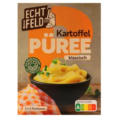 Abbildung von Echt vom Feld Kartoffel Püree klassisch, 9er Pack (9 x 230g)